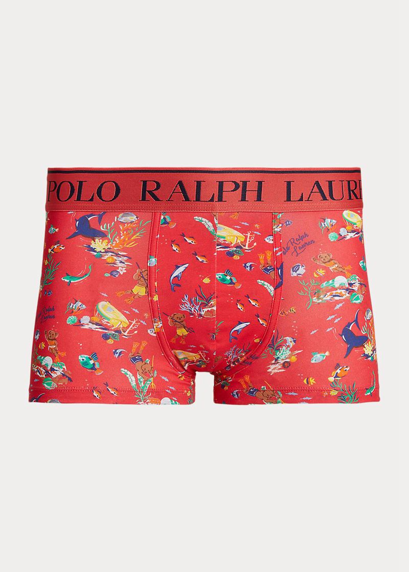 Calzoncillos Polo Ralph Lauren Hombre Polo Bear Stretch Cotton Trunk Chile Multicolor MILUQ-8579